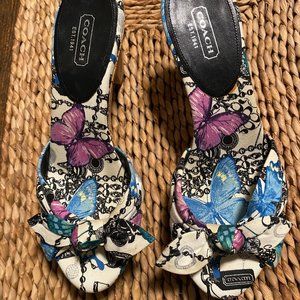 Coach Wedged Heel NEW 6.5 authentic